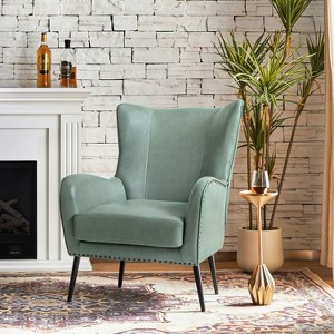 Diomedes Modern Armchair with Metal Legs|HULALA HOME-SAGE - 1 of 4