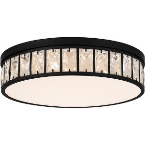 Quoizel Lighting Gibson 1 - Light Flush Mount in  Matte Black - 1 of 1