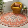 Journey JNY100 Power Loomed Machine Washable Skid-Resistant Indoor Rugs - Safavieh - 2 of 4