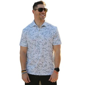 Burlebo Men's Performance Short Sleeve Polo Golf Shirt - 1 of 2