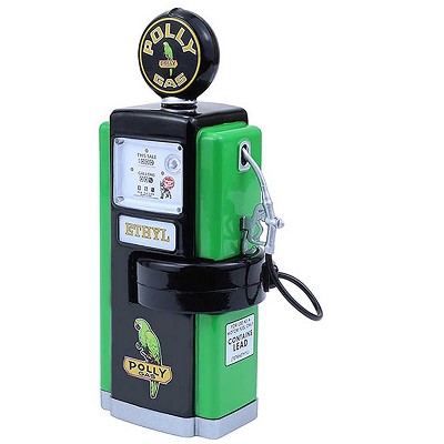 1948 Wayne 100-A Gas Pump "Polly Gas" Black and Green "Vintage Gas Pumps" Series 17 1/18 Diecast Replica by Greenlight