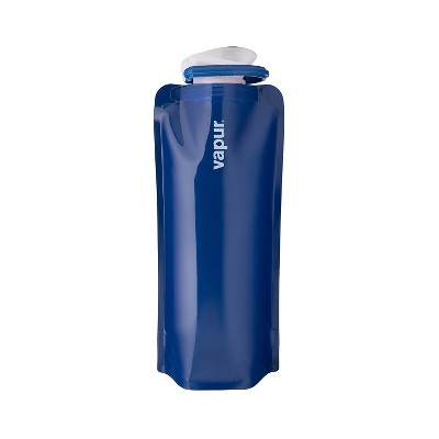 Vapur Anti-Bottle Collapsible Wide Mouth Water Bottle 23 oz. Admiral Blue (30038)