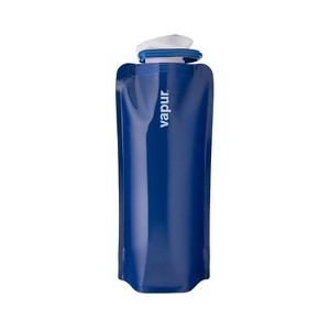 Vapur Anti-Bottle Collapsible Wide Mouth Water Bottle 23 oz. Admiral Blue (30038) - 1 of 4
