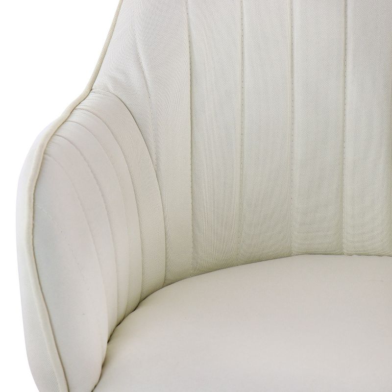 Elama 2 Piece Fabric Tufted Chair Set, 4 of 10