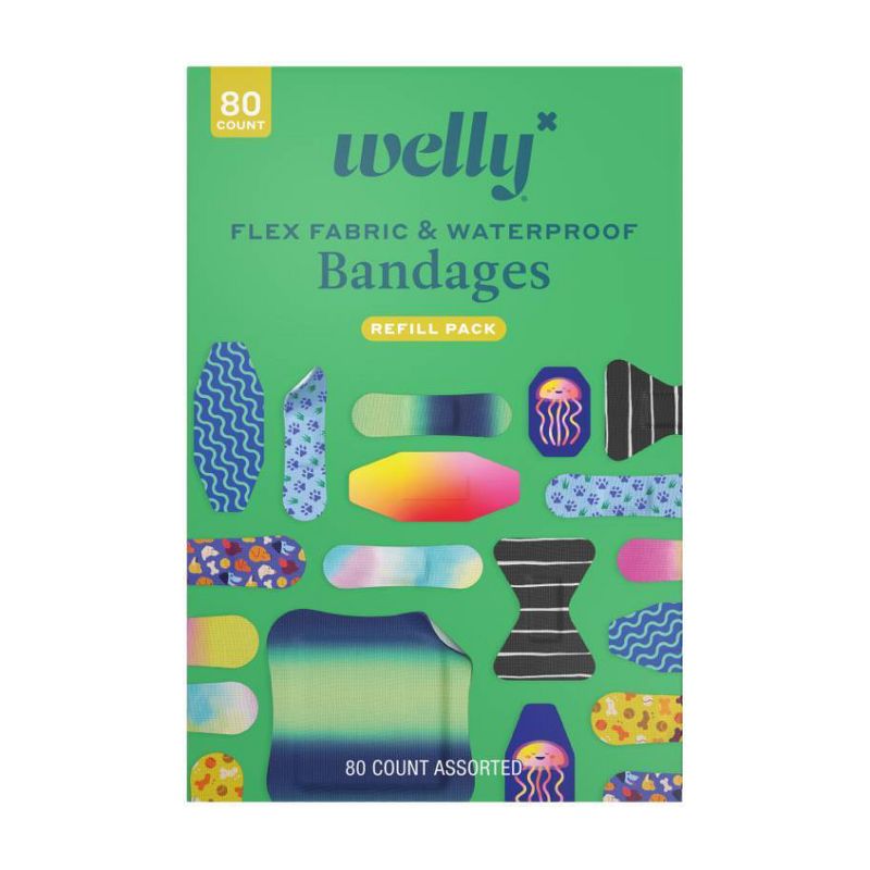 Welly Variety Pack Bandages - 80ct, 1 of 6