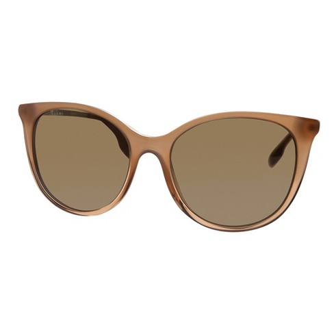 Burberry Be 4333 317373 Womens Cat eye Sunglasses Brown 55mm Target