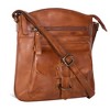 Generic Leather Crossbody Bag For Women - Medium Size Crossover Shoulder Handbag - 2 of 4