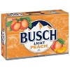 Busch Light Peach American Lager Beer - 24pk/12 fl oz Cans - 2 of 4