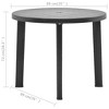vidaXL Patio Table Rectangular Outdoor Garden Table Patio Furniture Plastic - 4 of 4