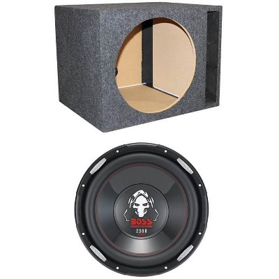 BOSS AUDIO P106DVC 10" 2100 Watt Car Subwoofer Sub DVC 4 Ohm+Vented Sub Box