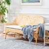 Chorus Woven Sofa Bench - SEA7041 - Natural/White - Safavieh - 3 of 4