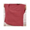 Soft Fabric Breathable Stretchy Turtleneck Knitted Sleeveless Crop Top Fall Winter Fashion - 2 of 4