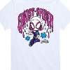 Boys' - Marvel - Spider-Man And His Amazing Friends Doodle Ghost Spider Short Sleeve Graphic T-Shirt - 2 of 4
