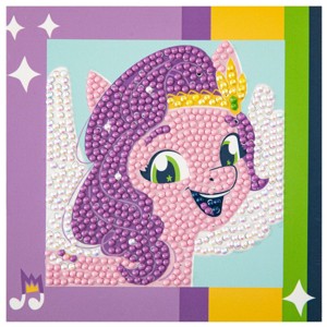 DIAMOND DOTZ Quick DOTZ My Little Pony Pipp Petals Diamond Art Painting Kit 5.1" X 5.1" - 1 of 4