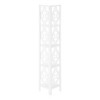 Sapphtopaz Modern 4-Tier Corner Bookshelf with Wood Shelves Space-Saving Book Shelf with Metal Frame Corner Shelf for Living Room - 4 of 4