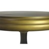 Carolina Living Pearson Metal Accent Table - Antique Brass - 4 of 4