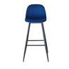 PAGED Swivel Bar Stools Set of 2, Height Adjustable Counter Stool, Modern Armless Bar Chairs with Faux Leather Upholstery for Home Pub - 3 of 4