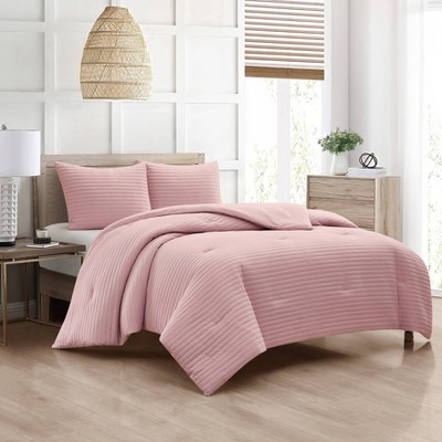 Blush Queen Microfiber 3-Piece Comforter Set