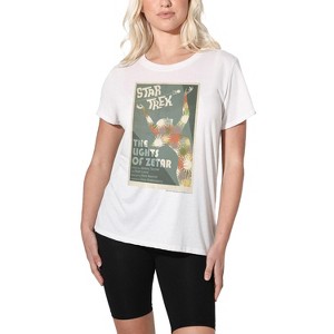 Women's Star Trek Tos Episode 73 Loose T-Shirt White - 1 of 4