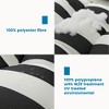 Outdoor Chair Cushions,3 Piece Loveseat Outdoor Cushions Set,Tufted/Wicker Patio Cushion for Patio Furniture All Weather,44“x19 x5,Floral - 3 of 4