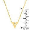 Slickblue Stylish Custom Initial Necklace for Women, 18" Link Chain+2" Ext., Rose Gold/Gold/Silver Options, b-z Options - 3 of 3