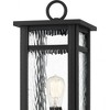 Quoizel Lighting Moira 1 - Light Post Light in  Earth Black - image 4 of 4