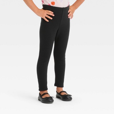 Girls' Capri Leggings - Cat & Jack™ Black Xs : Target