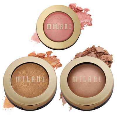 Milani Baked Blush Trio - 0.65oz - 3ct