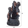 Nature Spring Polyresin Outdoor Water Fountain With Boy and Girl - 3 of 4