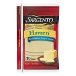 Sargento Natural Havarti  Sliced Cheese - 7oz/10 slices