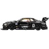Nissan Skyline LB-ER34 Super Silhouette RHD (Right Hand Drive) #5 Black Limited 1/64 Diecast Model Car by Mini GT - 3 of 4