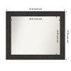 Amanti Art Attic Aged Non-Beveled Wood Framed Bathroom Vanity Wall Mirror - 3 of 4
