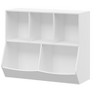 NicBex Bookcases for Living Room 4-Tier Wooden Display Stand Bookshelf Toy Storage Organizer for Bedroom Playroom - 2 of 4