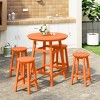 WestinTrends Malibu All Weather Hdpe Outdoor Patio Counter Height Dining Set (5-Piece) - 2 of 4