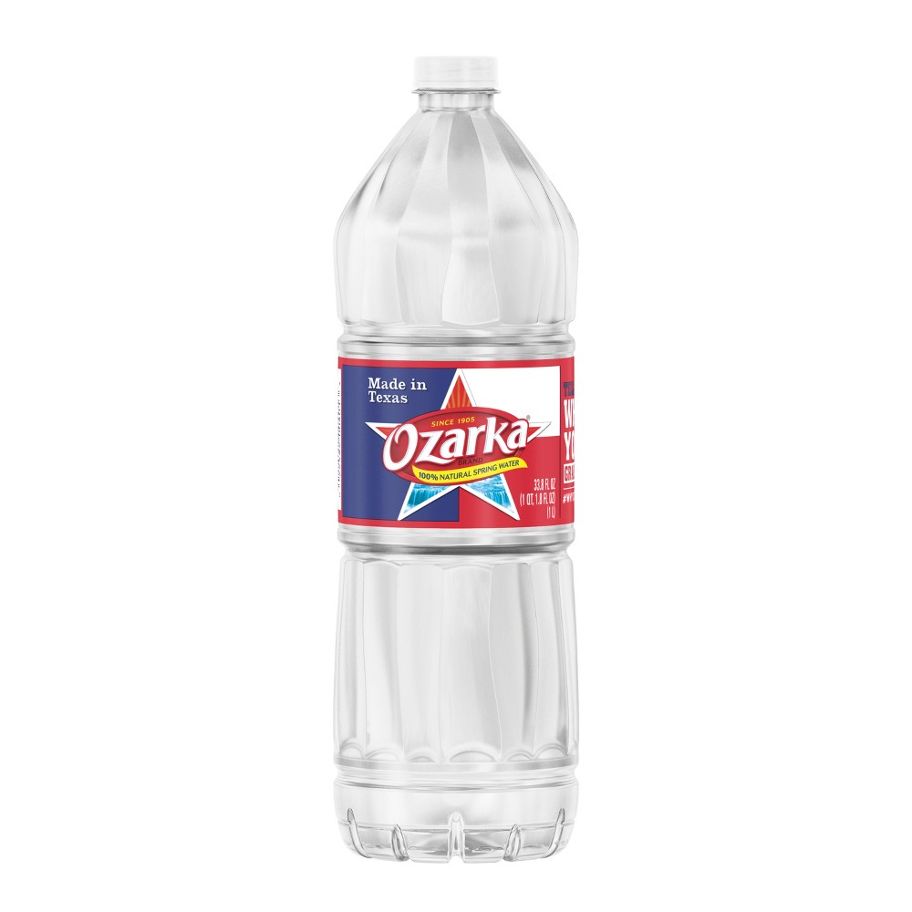 UPC 022592004013 product image for Ozarka Brand 100% Natural Spring Water - 1 Liter Bottle | upcitemdb.com