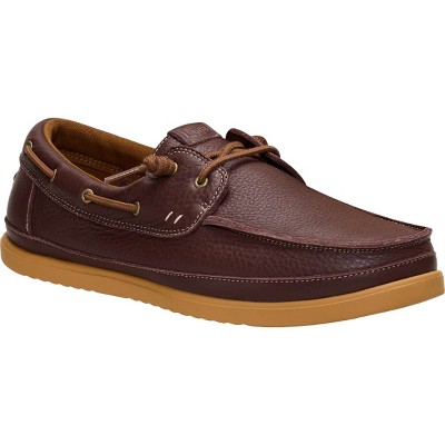 HEYDUDE Men Harbor Lo Craft Leather , Leather Shaved Brown, 11 — фото 5