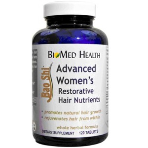 BioMed Health Advanced Women's Bao Shi Restorative Hair Nutrients 120 Tablets. - 1 of 1