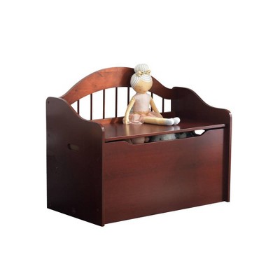 cherry wood toy box