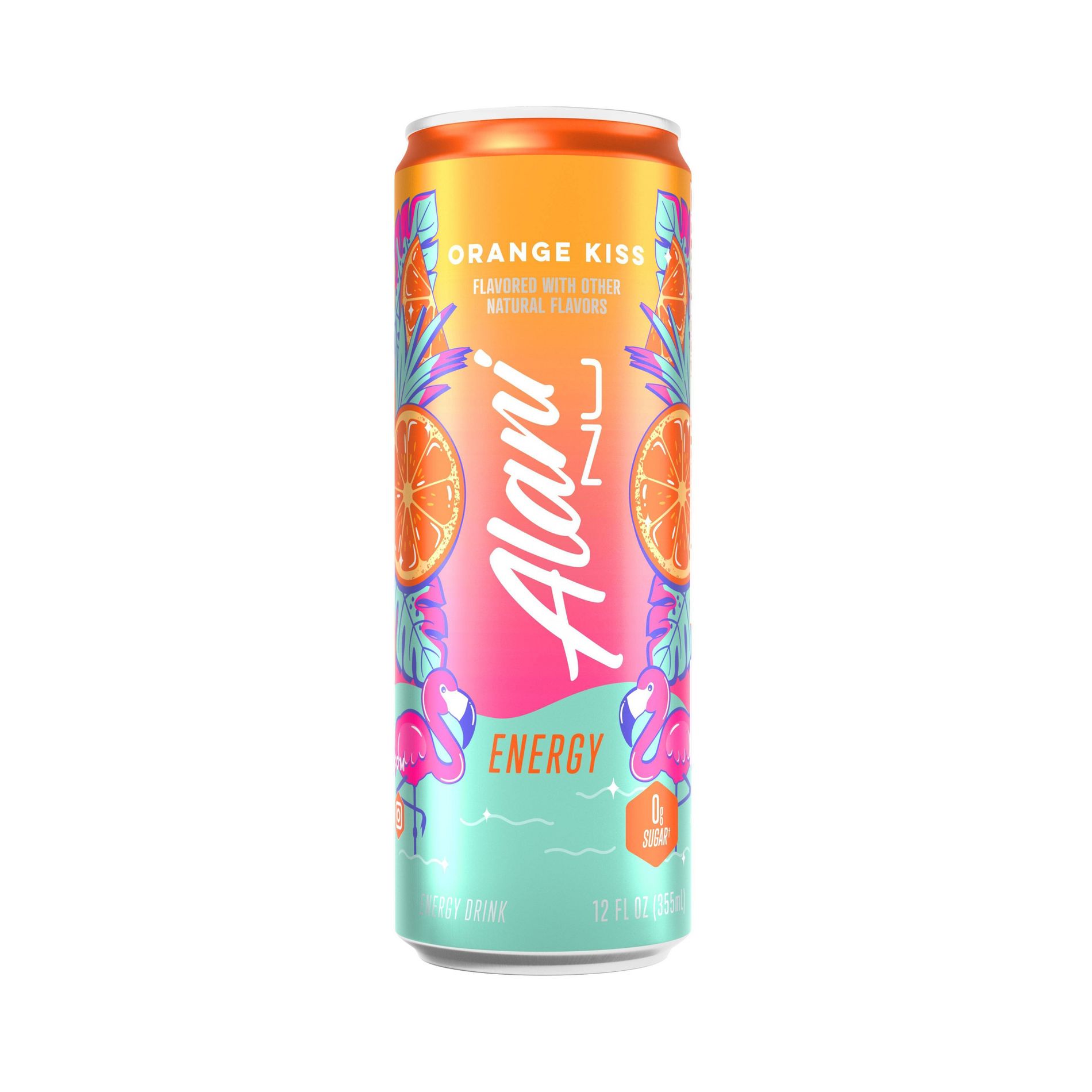 Alani Orange Kiss Energy Drink -12 fl oz Can