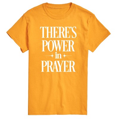 Men's - Instant Message - There's Power In Prayer Short Sleeve Graphic T-Shirt