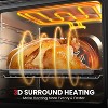 GASLAND 24" 2.6 Cu.ft Built-in Convection Single Wall Electric Oven with Rotisserie, Black, ES611TB - 4 of 4