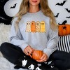 Four Ghosts Checkered Quilted Printed -  Womens Sweatshirt - 3 of 3