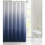 Kate Aurora Living Multi Color Ombre Fabric Shower Curtain