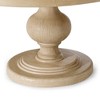 Maven Lane Zola Traditional Round Wooden Dining Table in Antiqued Finish - 4 of 4