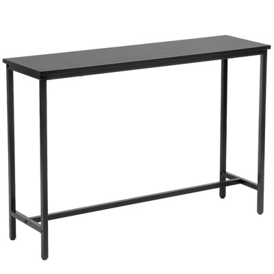 SUGIFT 40" Console Table Modern Entryway Table with Durable Metal Frame