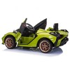 Infurnic Baby Walkers Licensed Ride-On Car with Safety Belt, Double Doors, Rearview Mirrors, Children's Car Gifts, Green, 42.52"*24.41"*15.75" - 2 of 4