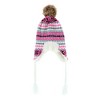 CTM Women's Snowflake Print Hat Scarf and Glommit 3-Piece Winter Set - 2 of 4