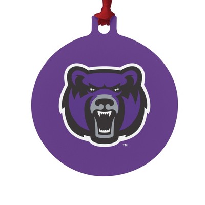 University of Central Arkansas Primary Logo Aluminum Holiday Christmas Tree Ornament