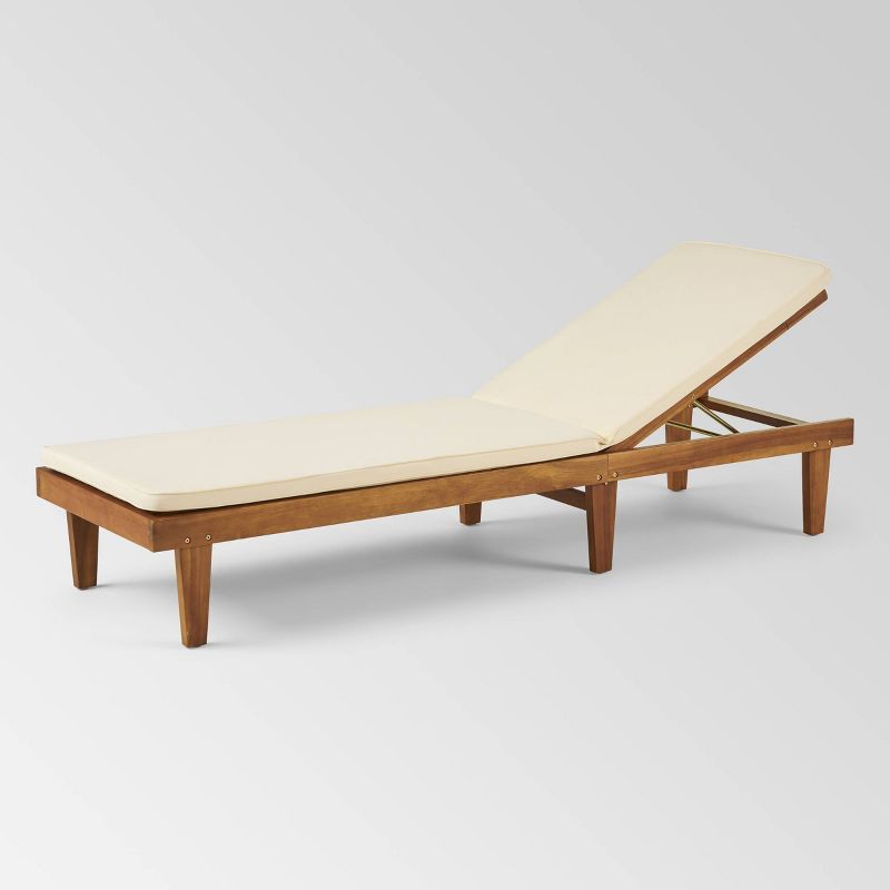 Nadine Patio Chaise Lounge - Christopher Knight Home, 3 of 8