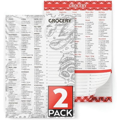 Arteza Grocery Lists - 2 Pack (ARTZ-9105)